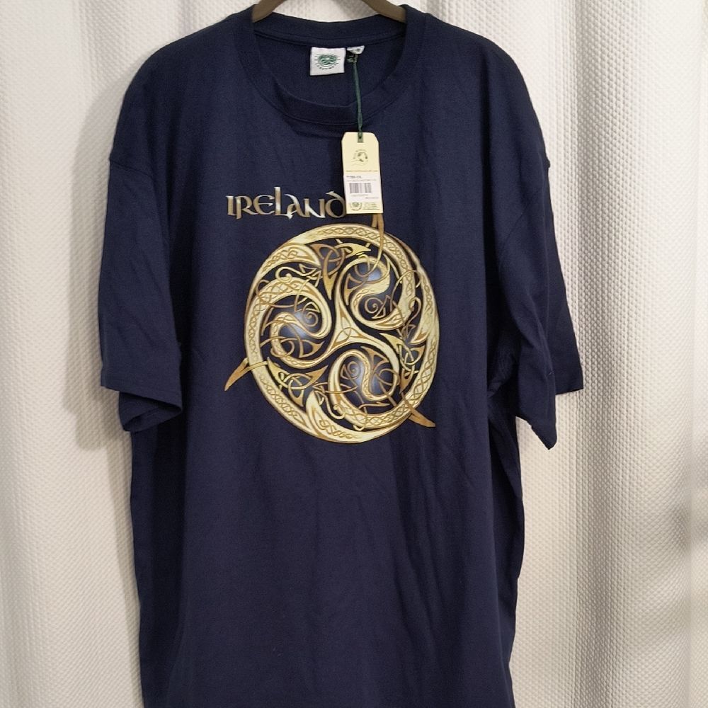 Ireland Navy Blue T-Shirt Men's NWT